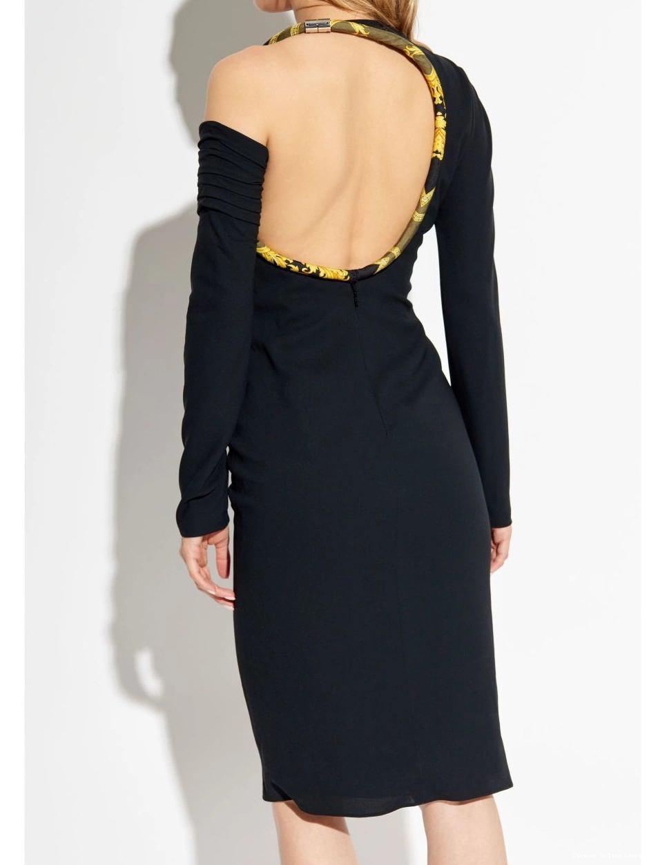 Affordable Coupe Versace des midi dress Dieux Women La 0717